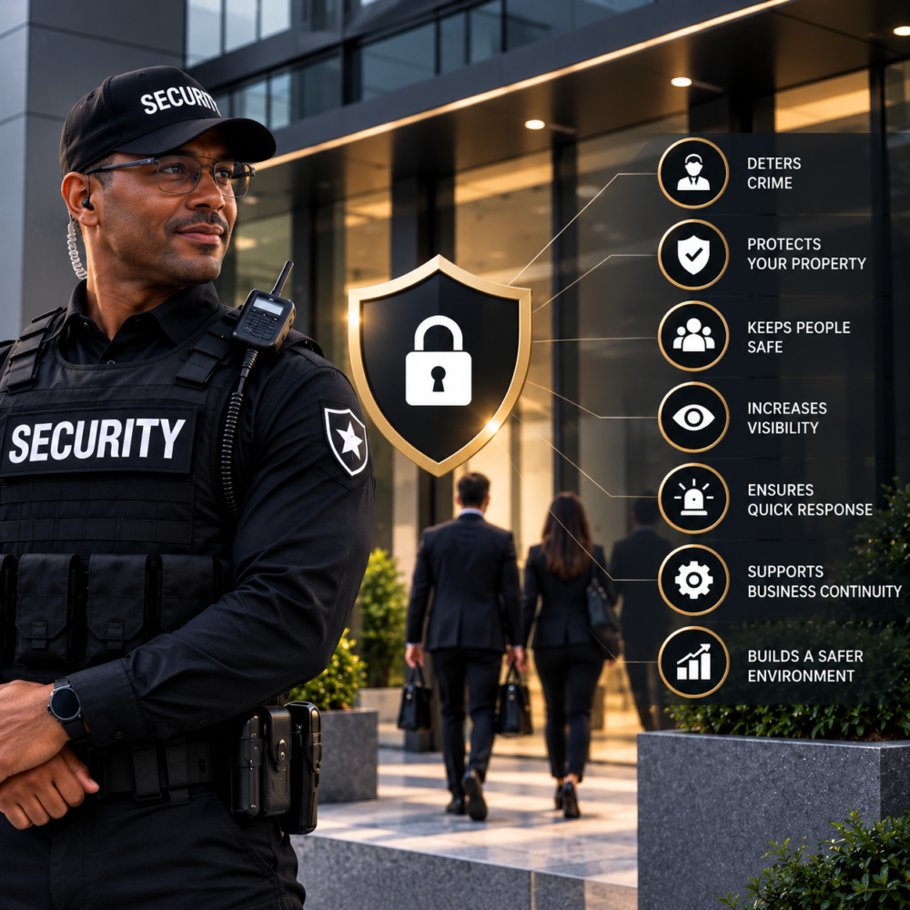 Corporate Security Guard Infographic